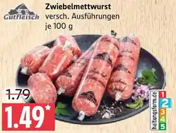 Marktkauf Gutfleisch Zwiebelmettwurst Angebot