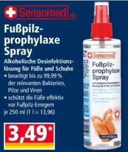 Norma Sensomed Fußpilzprophylaxe Spray Angebot