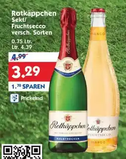 Hol'ab Getränkemarkt Rotkäppchen Sekt/ Fruchtsecco Angebot