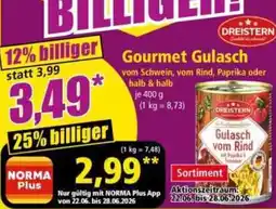 Norma DREISTERN Gourmet Gulasch Angebot