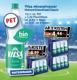 Hol'ab Getränkemarkt Vilsa Mineralwasser Naturell/Medium/Classic Angebot