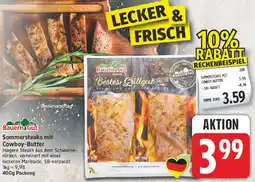 NP Discount Bauern Gut Sommersteaks mit Cowboy-Butter Angebot