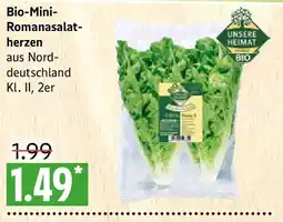 Marktkauf Bio-Mini Romanasalatherzen Angebot