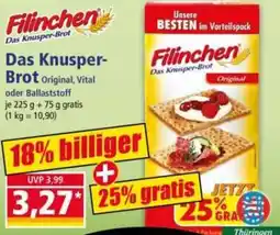 Norma Filinchen Das Knusper-Brot Angebot