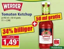 Norma WERDER Tomaten Ketchup Angebot
