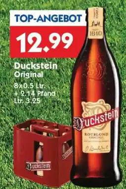 Hol'ab Getränkemarkt Duckstein Original Angebot