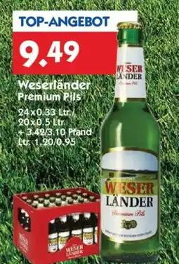 Hol'ab Getränkemarkt Weserländer Premium Pils Angebot
