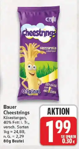 NP Discount Bauer Cheestrings Angebot
