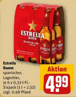 REWE Estrella Damm Angebot