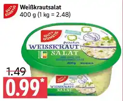 Marktkauf Gut & Gunstig Weiẞkrautsalat Angebot
