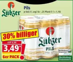 Norma Lübzer Pils Angebot