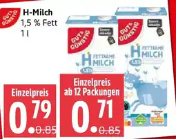 Marktkauf Gut & Gunstig H-Milch Angebot