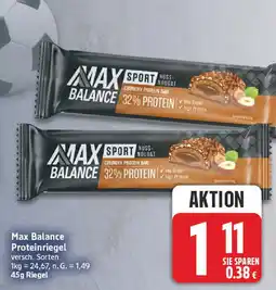 nah & gut Max Balance Proteinriegel Angebot