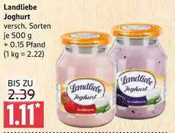 Marktkauf Landliebe Joghurt Angebot