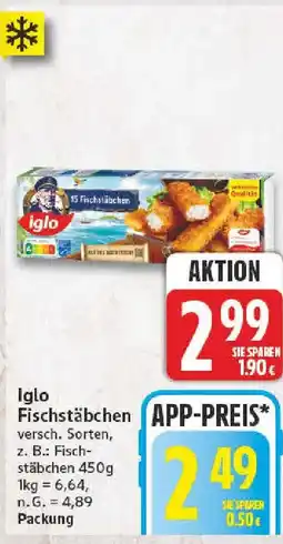 NP Discount Iglo Fischstäbchen Angebot