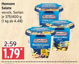 Marktkauf Homann Salate Angebot