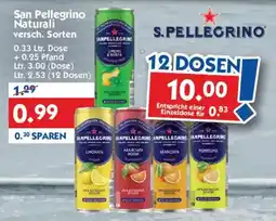Hol'ab Getränkemarkt San Pellegrino Naturali Angebot