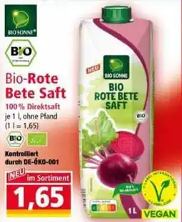 Norma BIO SONNE Bio-Rote Bete Saft Angebot