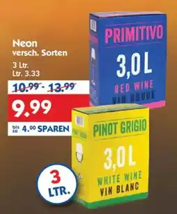Hol'ab Getränkemarkt Neon Angebot