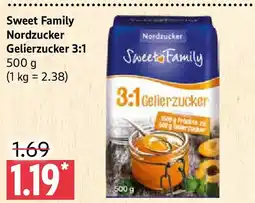 Marktkauf Sweet Family Nordzucker Gelierzucker 3:1 Angebot
