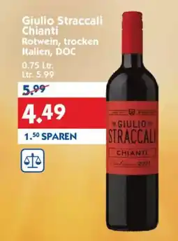 Hol'ab Getränkemarkt Giulio Straccali Chianti Rotwein, trocken Angebot