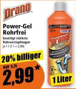 Norma Drano Power-Gel Rohrfrei Angebot