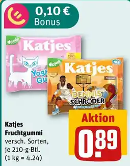 REWE Katjes Fruchtgummi Angebot
