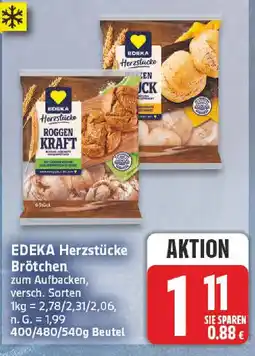 NP Discount EDEKA Herzstücke Brötchen Angebot