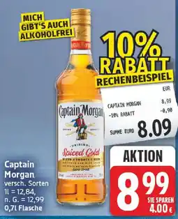 nah & gut Captain Morgan Angebot