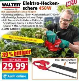 Norma WALTER Elektro-Heckenschere 450W Angebot