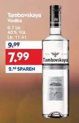 Hol'ab Getränkemarkt Tambovskaya Vodka Angebot