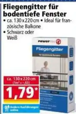 Norma Fliegengitter für bodentiefe Fenster Angebot