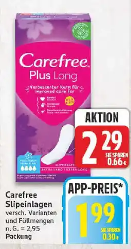 nah & gut Carefree Slipeinlagen Angebot