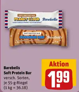 REWE Barebells Soft Protein Bar Angebot