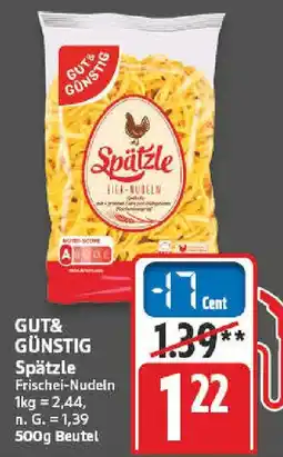 NP Discount GUT& GÜNSTIG Spätzle Angebot