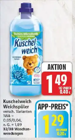 nah & gut Kuschelweich Weichspüler Angebot