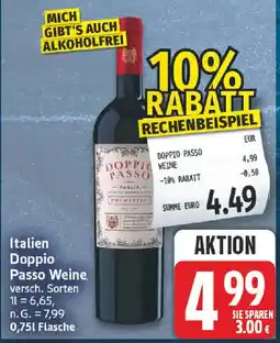 NP Discount Italien Doppio Passo Weine Angebot