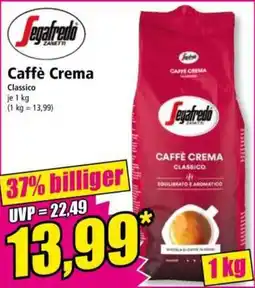Norma Segafredo Caffè Crema Classico Angebot