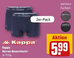 REWE Kappa Herren Boxershorts Angebot