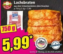 Norma Gut Bartenhof Lachsbraten Angebot