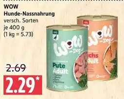 Marktkauf WOW Hunde-Nassnahrung Angebot