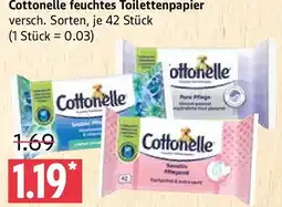 Marktkauf Cottonelle feuchtes Toilettenpapier Angebot
