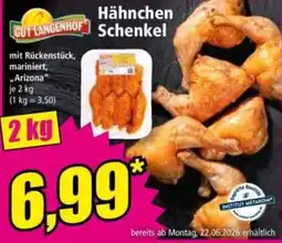 Norma GUT LANGENHOF Hähnchen Schenkel Angebot