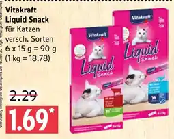 Marktkauf Vitakraft Liquid Snack Angebot
