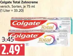 Marktkauf Colgate Total Zahncreme Angebot
