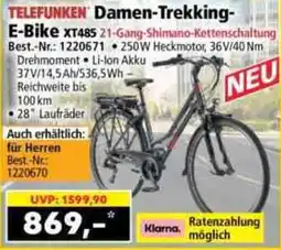 Norma TELEFUNKEN Damen-Trekking- E-Bike XT485 Angebot