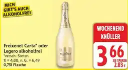 NP Discount Freixenet Carta oder Legero alkoholfrei Angebot
