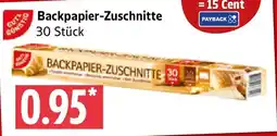 Marktkauf GUT & GÜNSTIG Backpapier-Zuschnitte Angebot