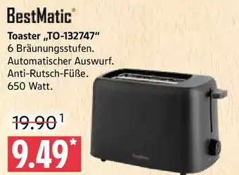 Marktkauf BestMatic Toaster ,,TO-132747" Angebot
