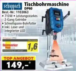 Norma Scheppach Tischbohrmaschine DP60 Angebot